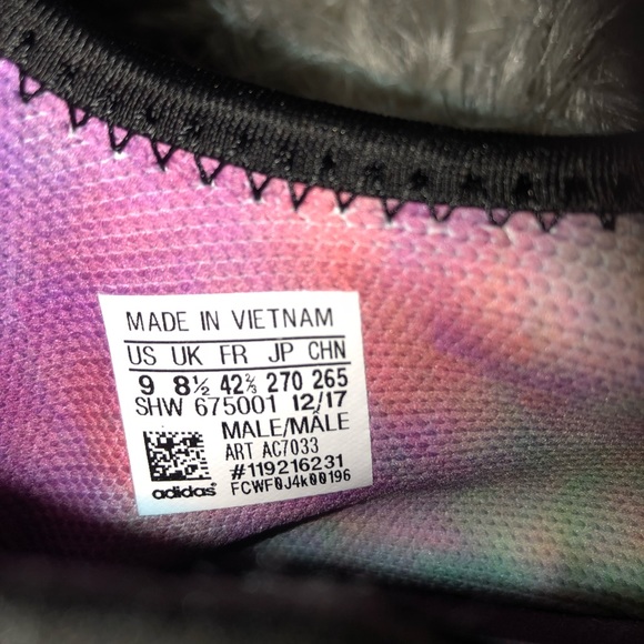 ✨Sold✨ Adidas Human Race Holi Nmd black canvas - Picture 4 of 5